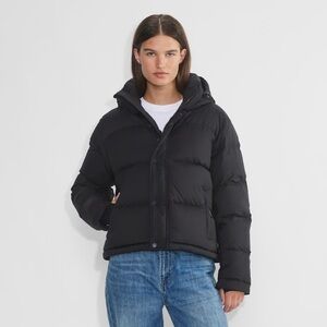 Aritzia Super Puff Shorty Black